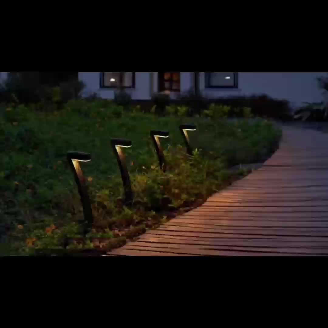 Solar Pathway Lights, IPX5, Bright LED, 4, 6 or 8-Pack