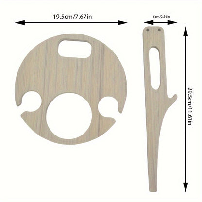 Folding Outdoor Wine Rack Table, Portable Wood, Beach & Camping