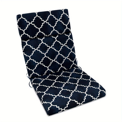 High-Back Rocking Chair Cushion Set, Seat & Back, Ties Included