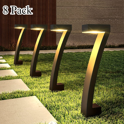 Solar Pathway Lights, IPX5, Bright LED, 4, 6 or 8-Pack