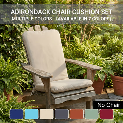 Adirondack Chair Cushion, 47" × 19", Fade-Resistant, 1 or 2-Pack
