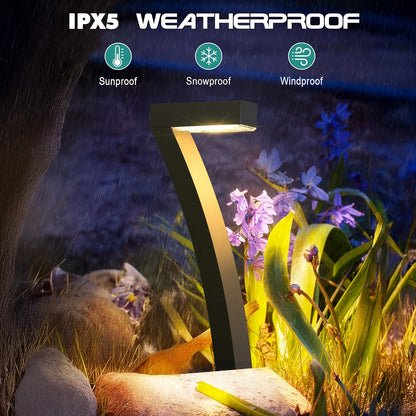 Solar Pathway Lights, IPX5, Bright LED, 4, 6 or 8-Pack