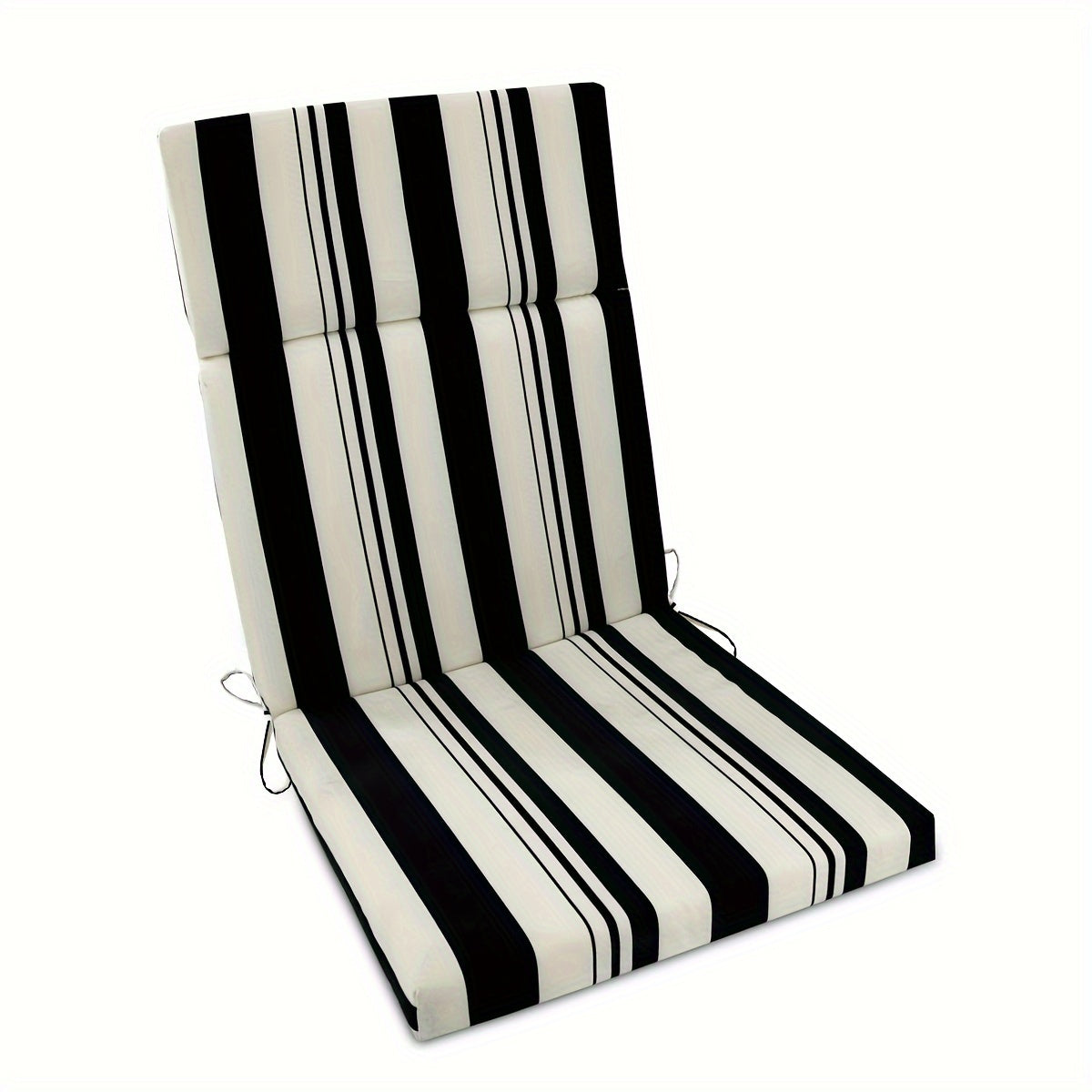 High-Back Rocking Chair Cushion Set, Seat & Back, Ties Included