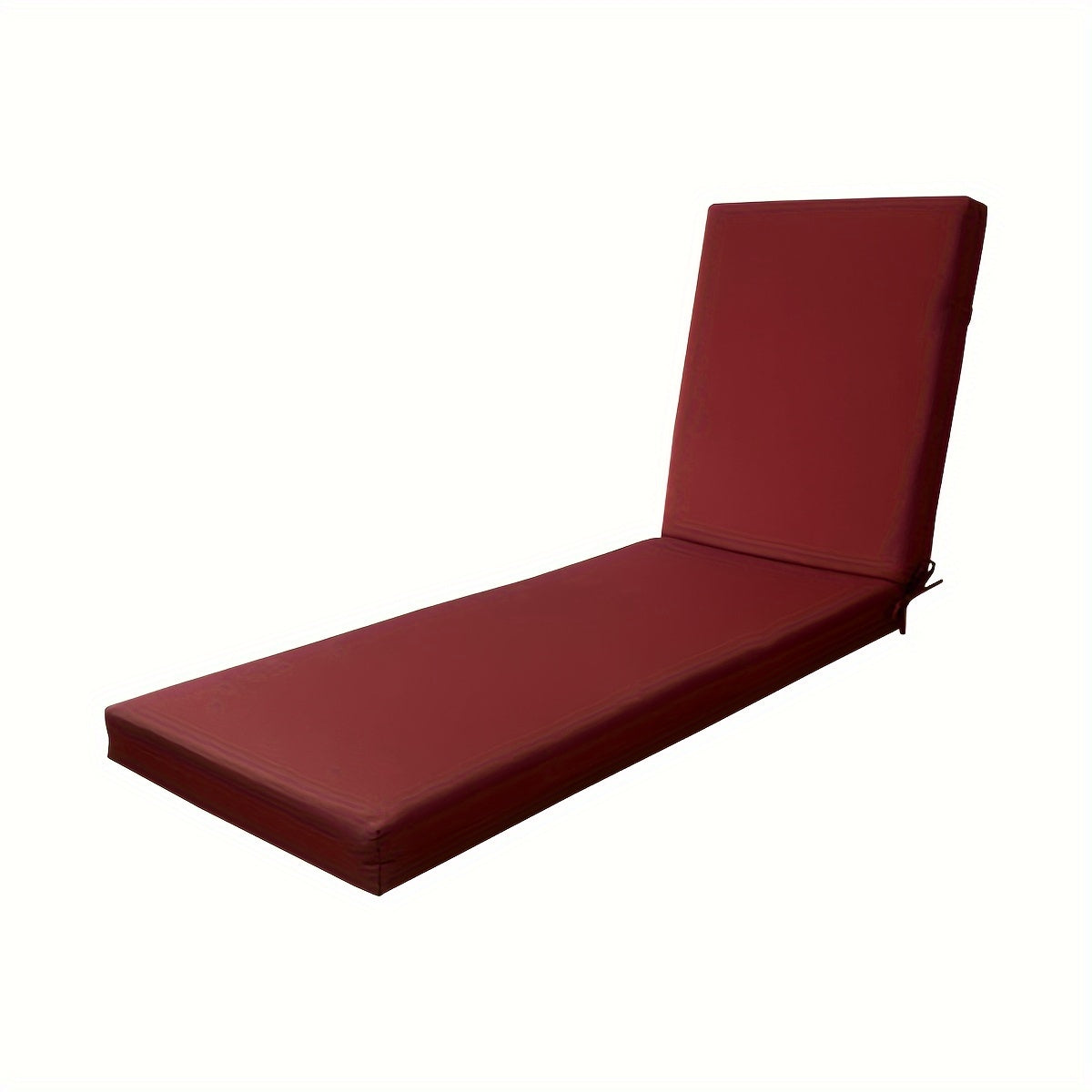 Outdoor Chaise Lounge Cushion, Foam Fill, Zippered, Pool & Patio