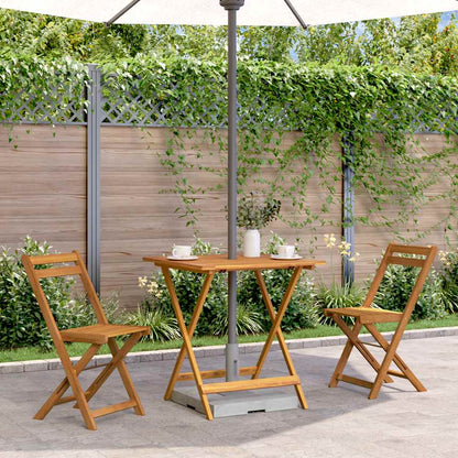 Folding Garden Table Solid Acacia Wood