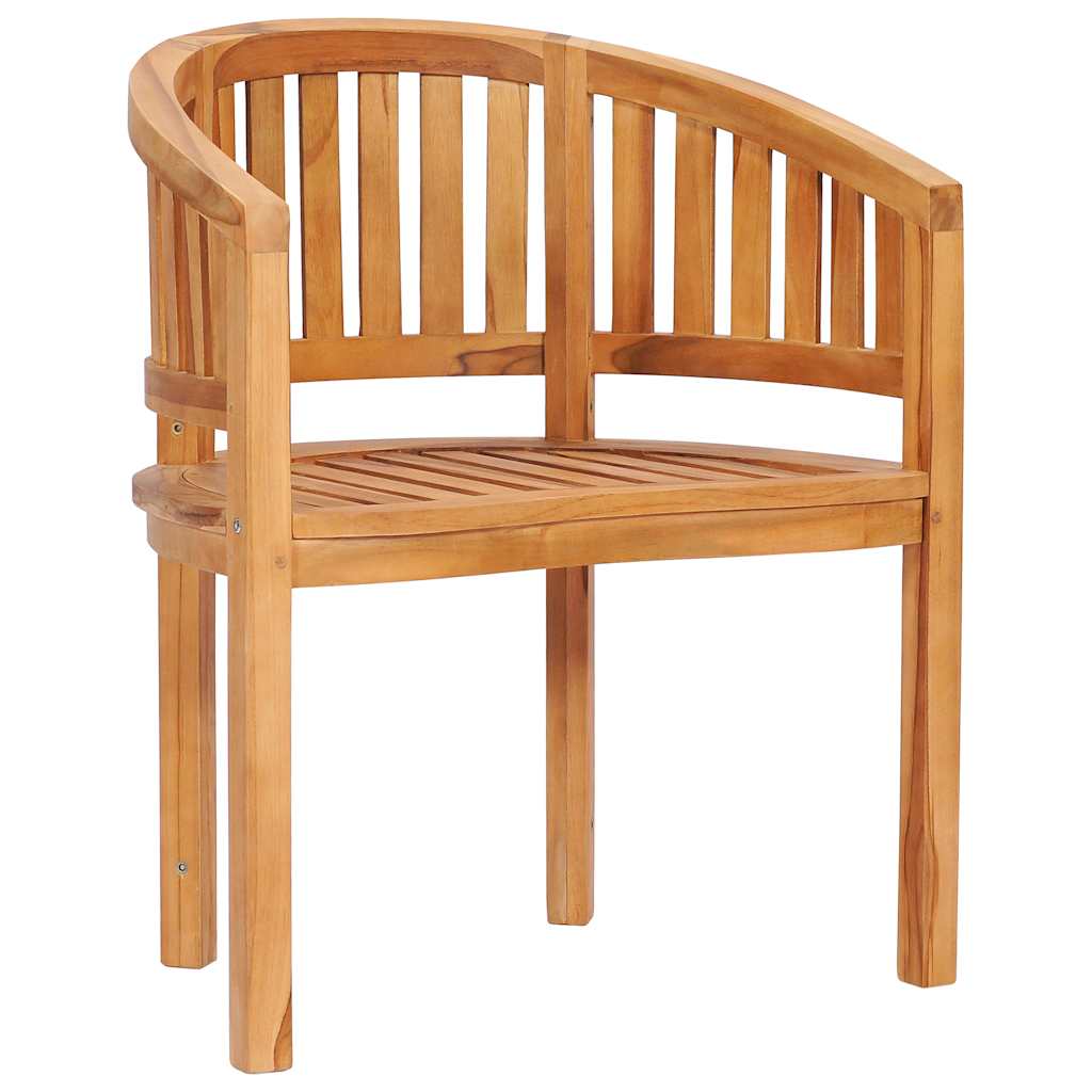 Garden Chair | Natural Teak | Solid Teak Wood | Medium | Durable