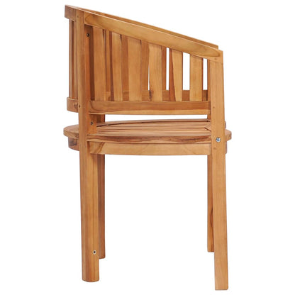 Garden Chair | Natural Teak | Solid Teak Wood | Medium | Durable