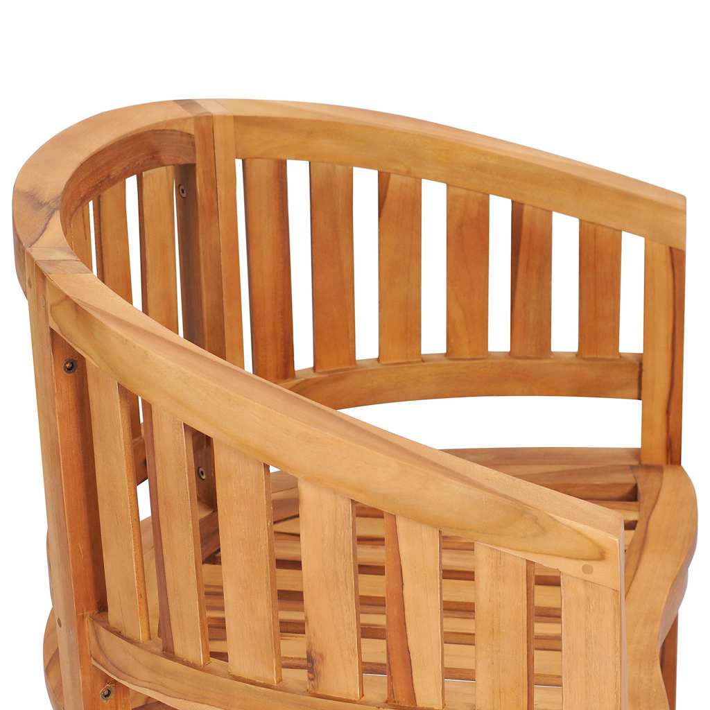 Garden Chair | Natural Teak | Solid Teak Wood | Medium | Durable