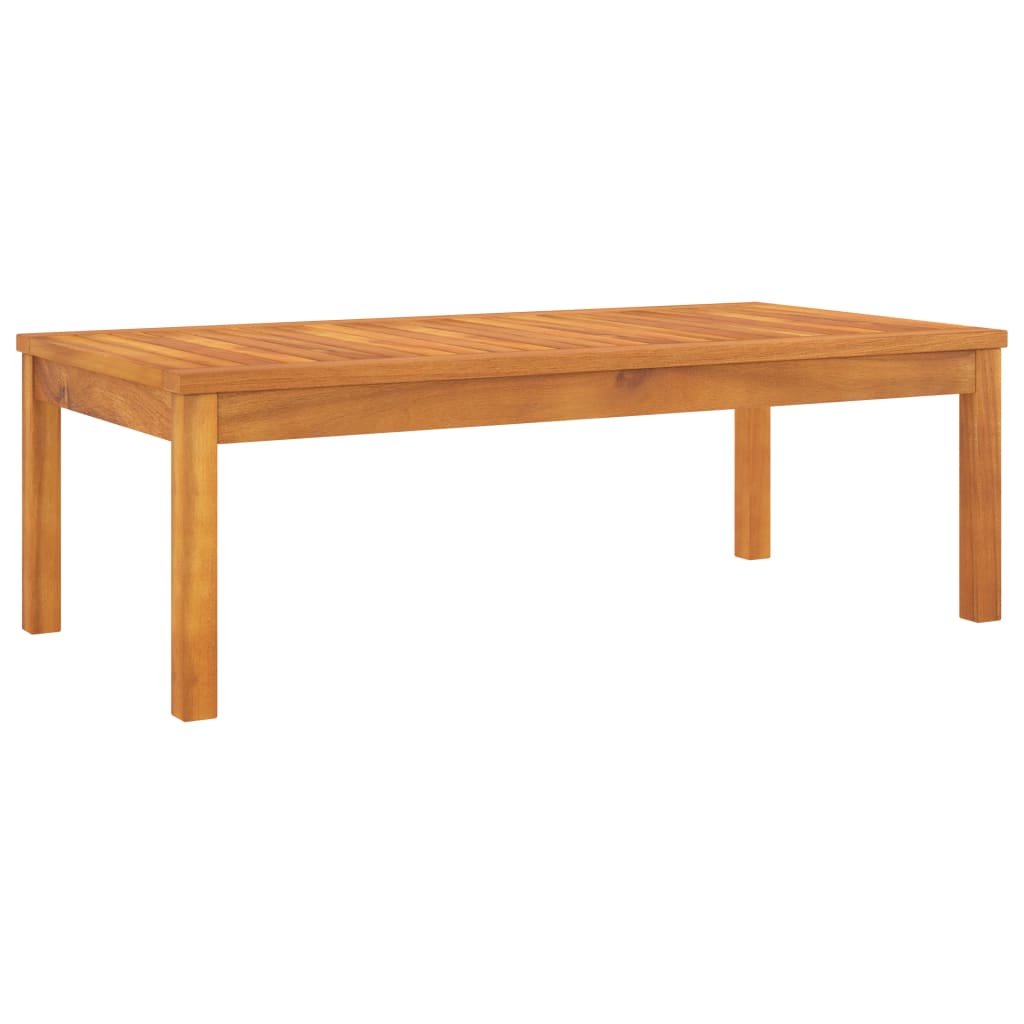 39.4"X19.7"X13" Solid Acacia Wood