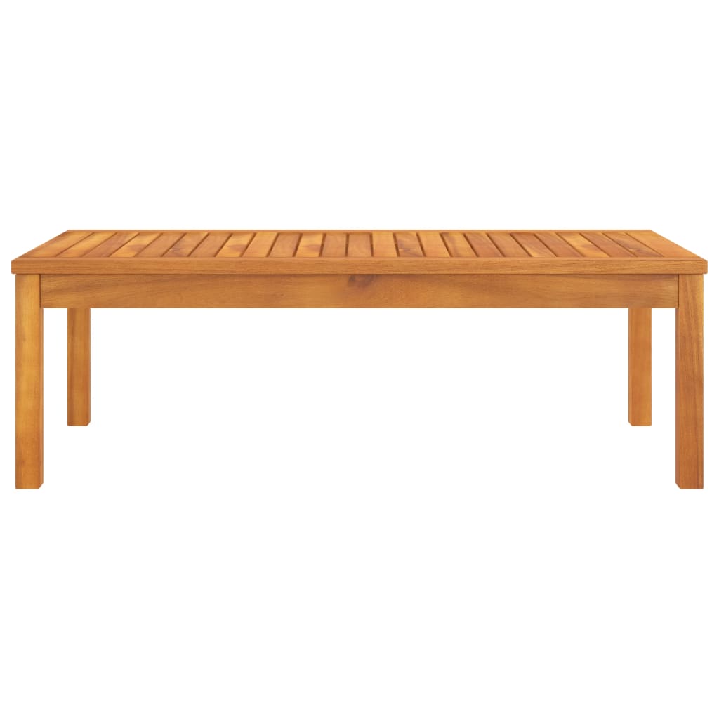 39.4"X19.7"X13" Solid Acacia Wood