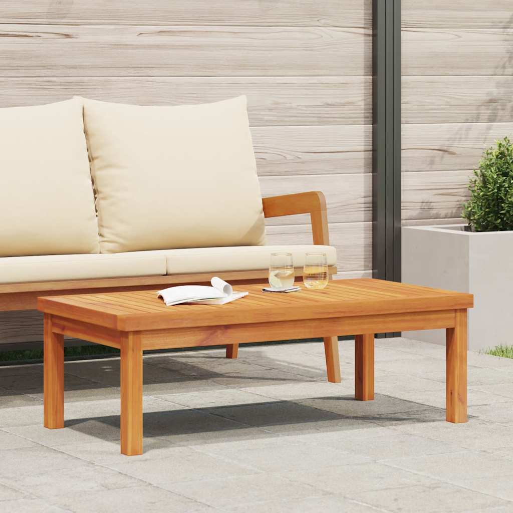 39.4"X19.7"X13" Solid Acacia Wood