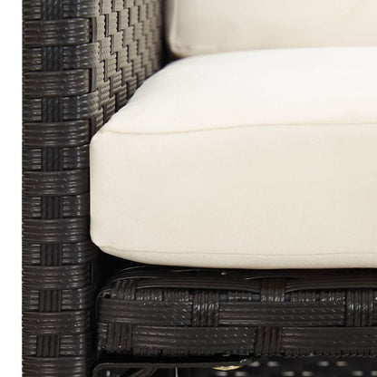 Garden Dining Chair | Set Of 4 | | Polyethylene With Rattan Look