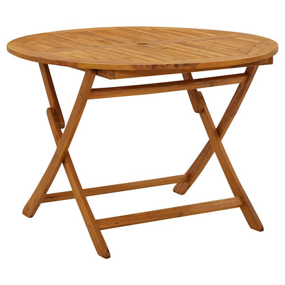 Folding Garden Table Solid Acacia Wood