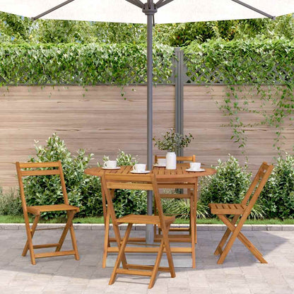 Folding Garden Table Solid Acacia Wood