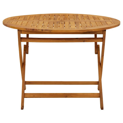 Folding Garden Table Solid Acacia Wood