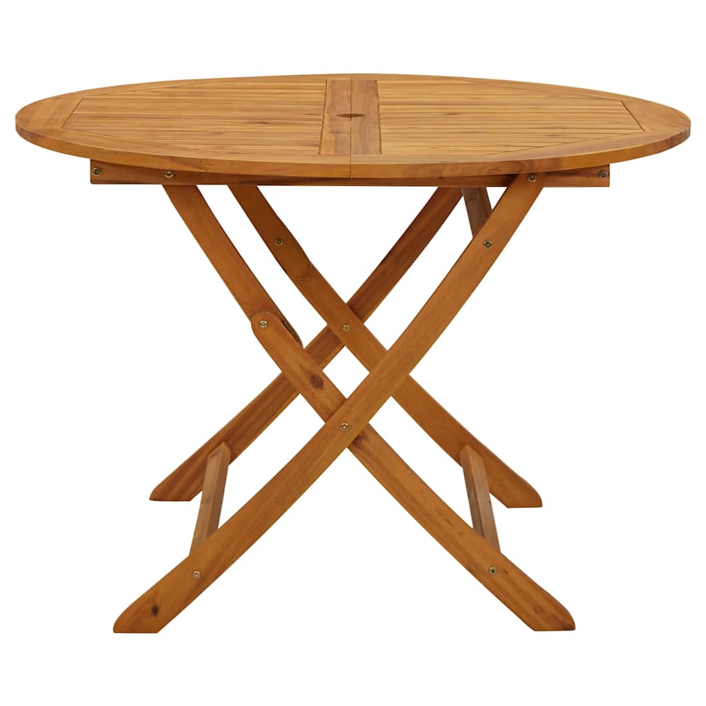 Folding Garden Table Solid Acacia Wood