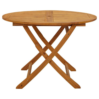 Folding Garden Table Solid Acacia Wood