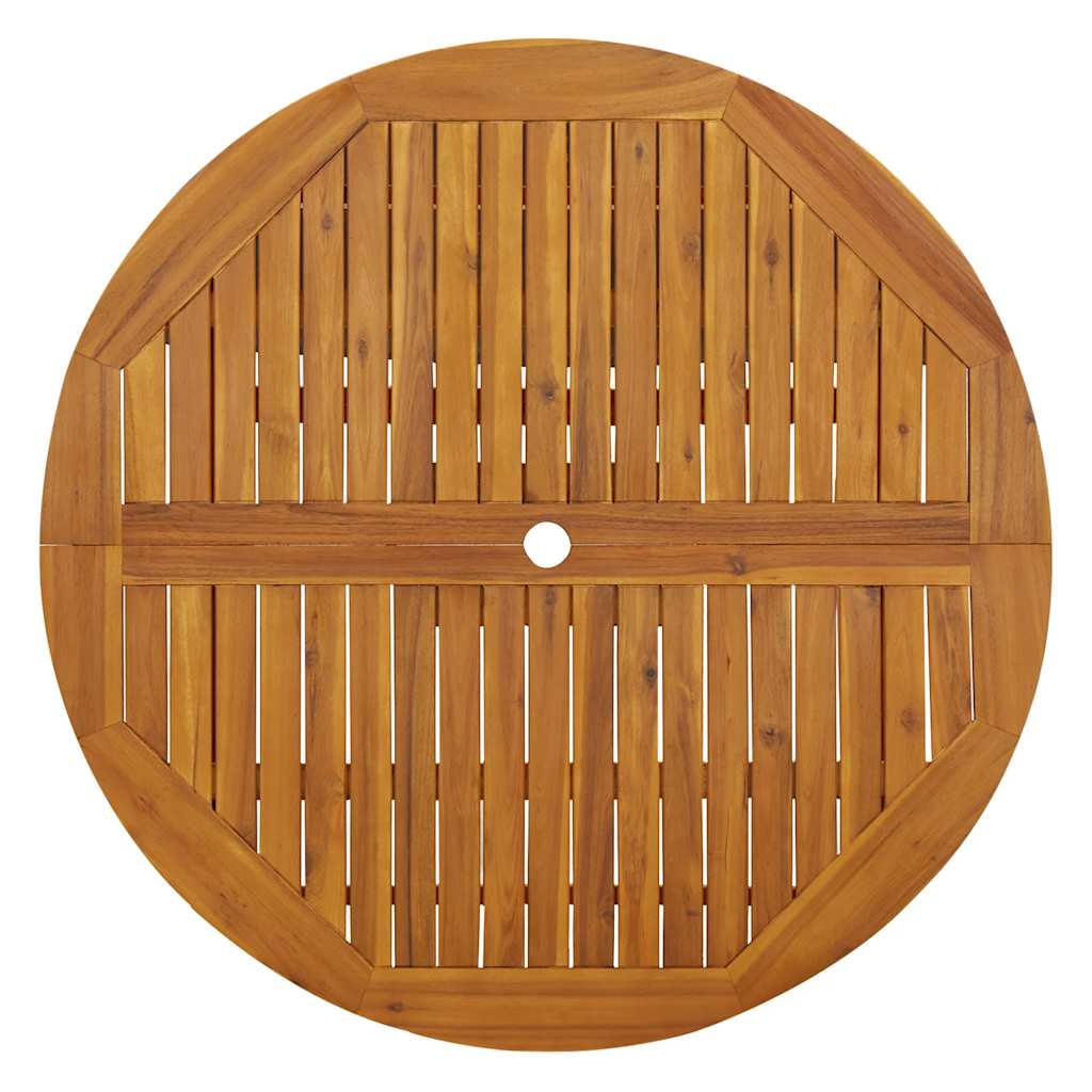 Folding Garden Table Solid Acacia Wood