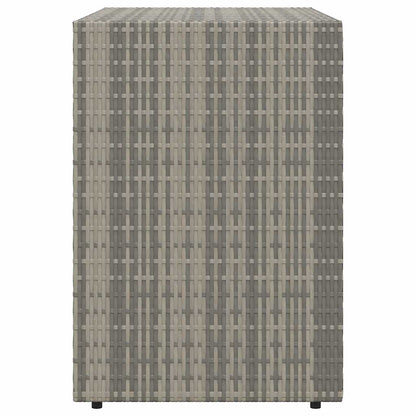 Garden Storage Cabinet 100X55.5X80 Cm Poly Rattan