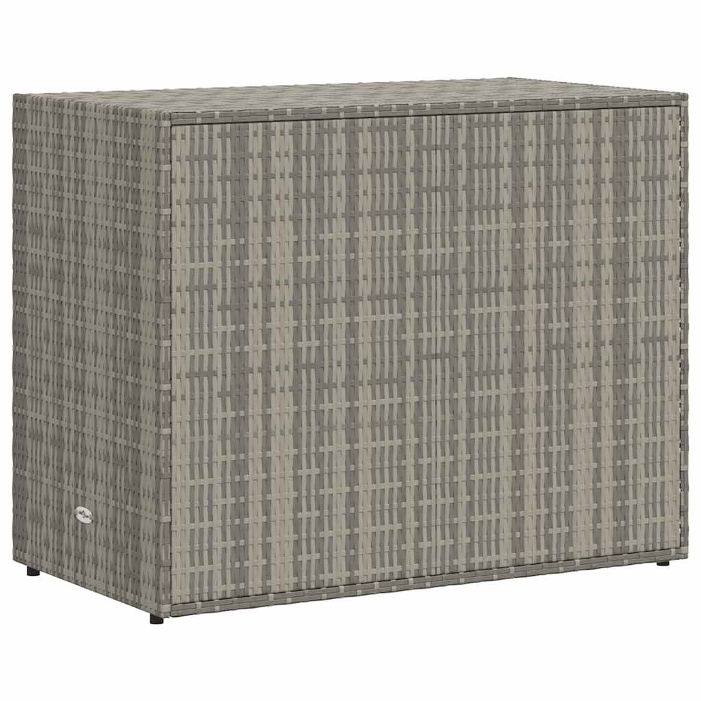 Garden Storage Cabinet 100X55.5X80 Cm Poly Rattan