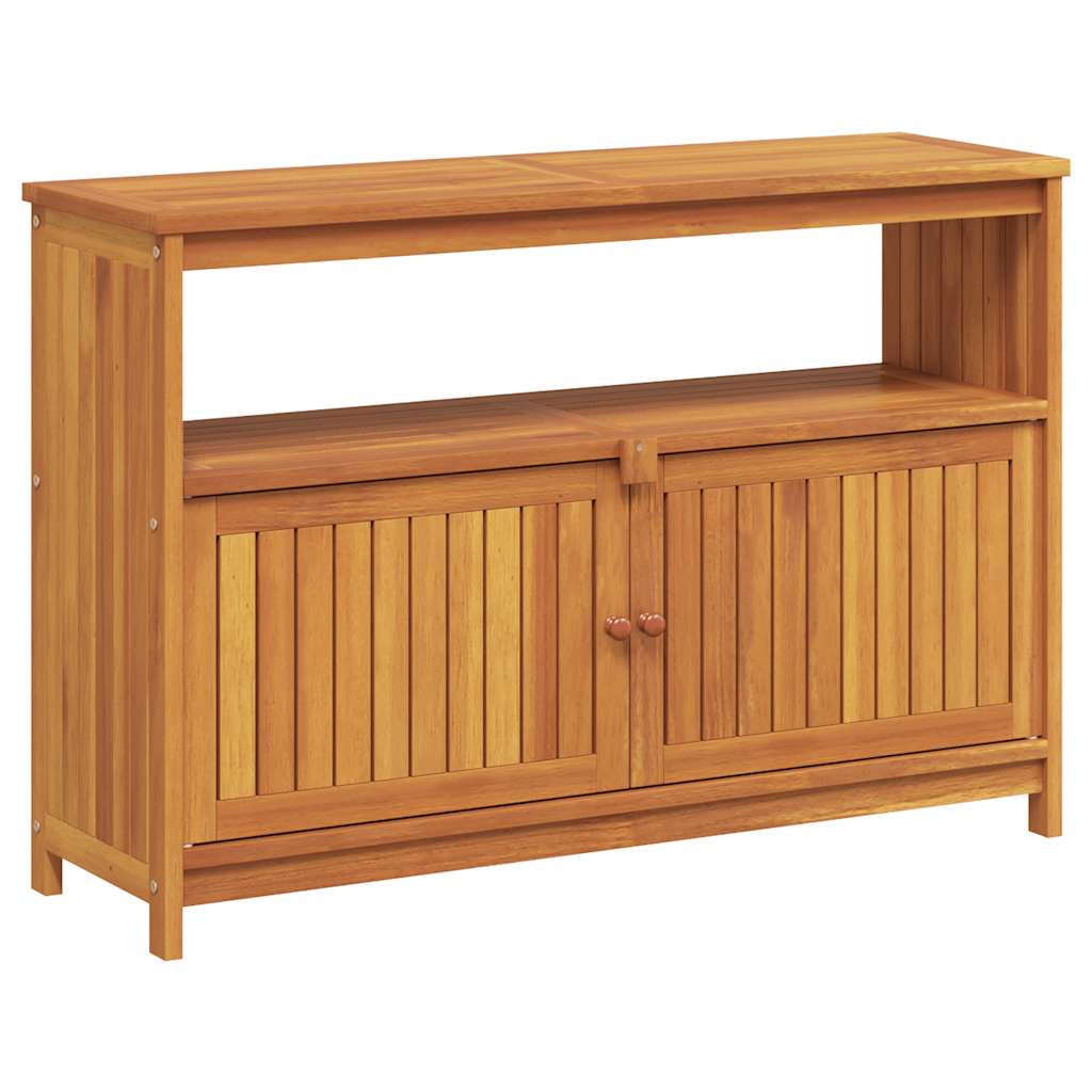 Patio Console Table Solid Wood Acacia
