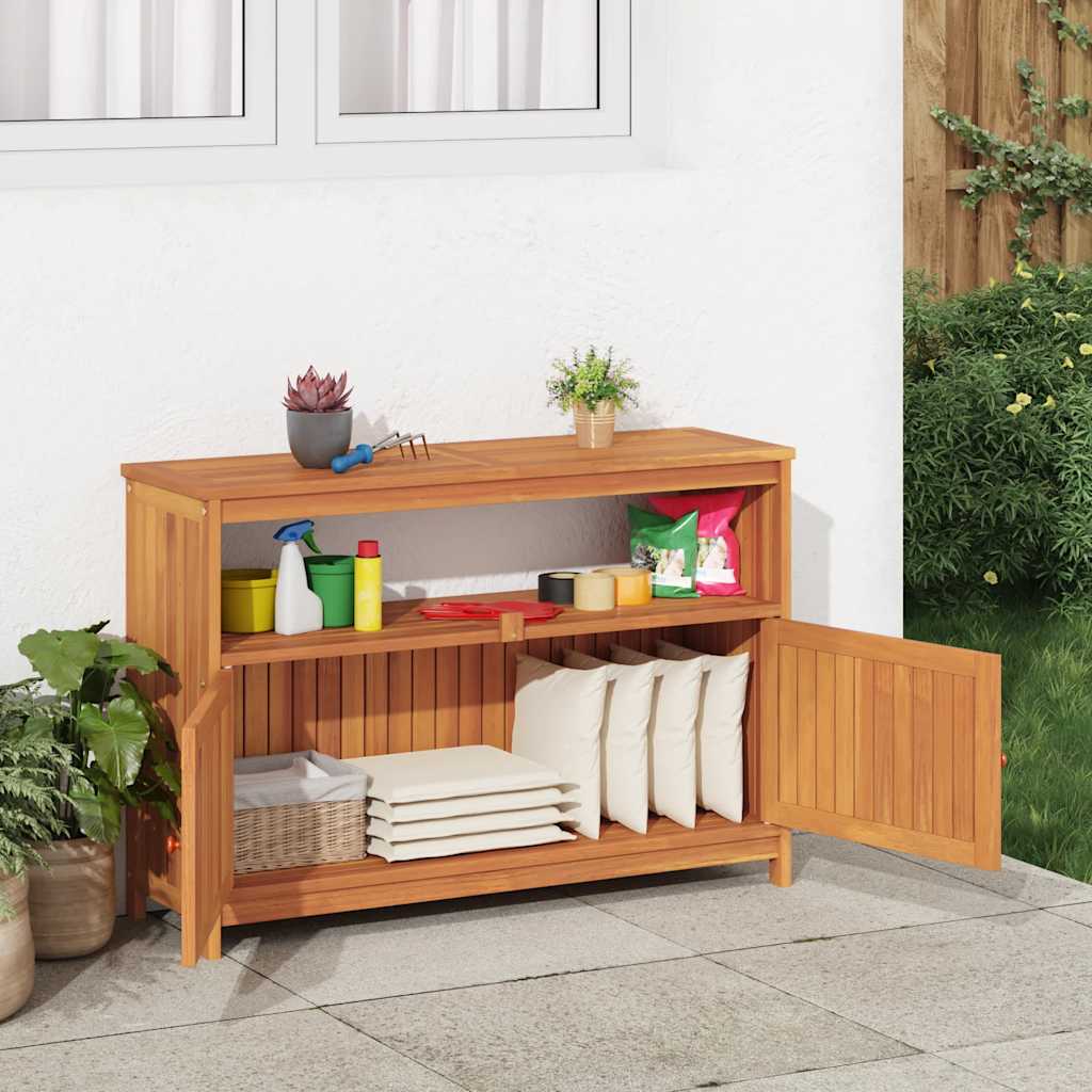 Patio Console Table Solid Wood Acacia
