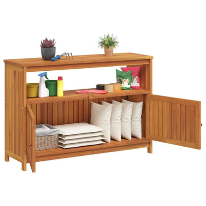 Patio Console Table Solid Wood Acacia