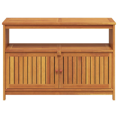 Patio Console Table Solid Wood Acacia
