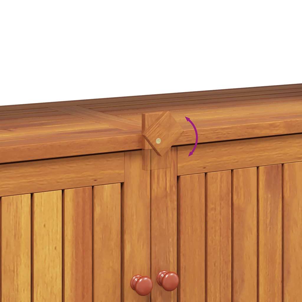 Patio Console Table Solid Wood Acacia