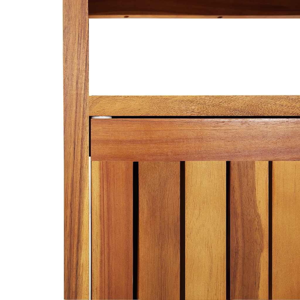 Patio Console Table Solid Wood Acacia