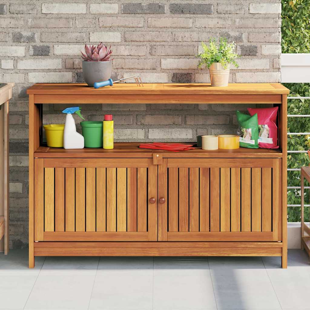 Patio Console Table Solid Wood Acacia