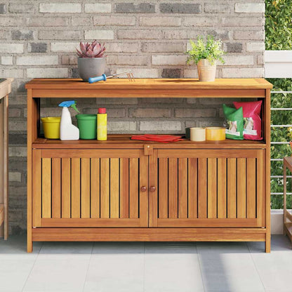Patio Console Table Solid Wood Acacia