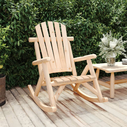 Coffee 35.4"X19.7"X16.1" Solid Wood Spruce