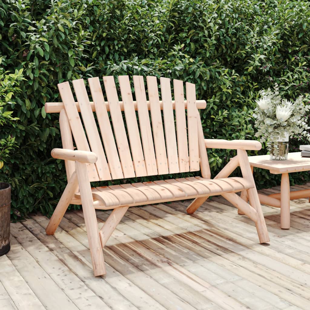 Coffee 35.4"X19.7"X16.1" Solid Wood Spruce