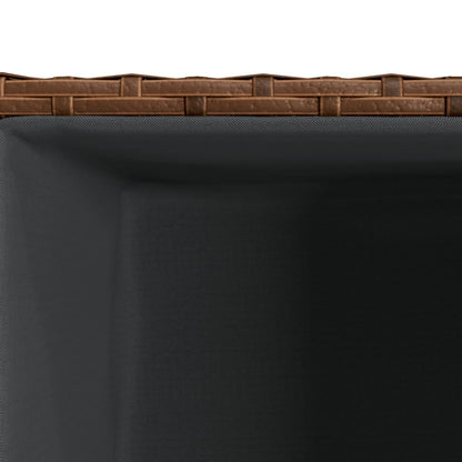 Garden Planters 3 Pcs Poly Rattan