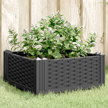 Garden Planter With Pegs 123.5X43.5X43.5 Cm Pp