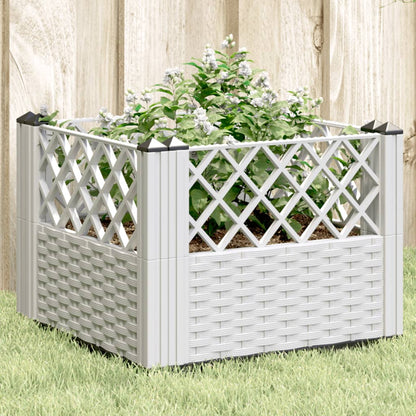 Garden Planter With Pegs 123.5X43.5X43.5 Cm Pp