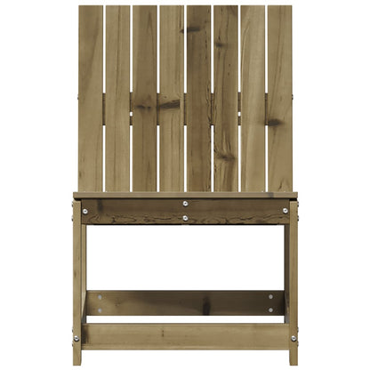 Garden Chair 50.5X55X77 Cm Impregnated Wood Pine