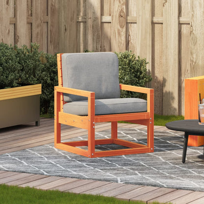 Garden Chair 57.5X63X76 Cm Solid Wood Pine