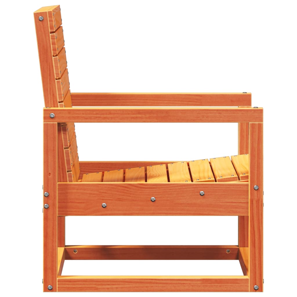 Garden Chair 57.5X63X76 Cm Solid Wood Pine