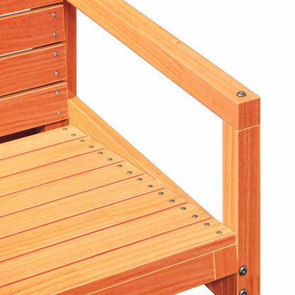 Garden Chair 57.5X63X76 Cm Solid Wood Pine