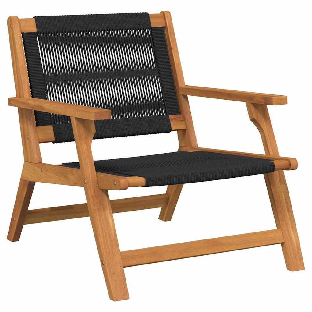 Garden Relax Chair 2 Pcs Solid Acacia Wood