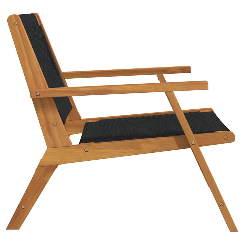 Garden Relax Chair 2 Pcs Solid Acacia Wood
