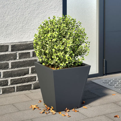 Garden Planter Olive Green Steel