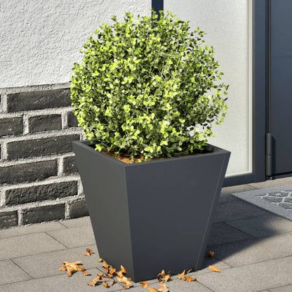 Garden Planter Olive Green Steel