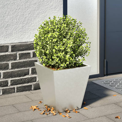 Garden Planter Olive Green Steel