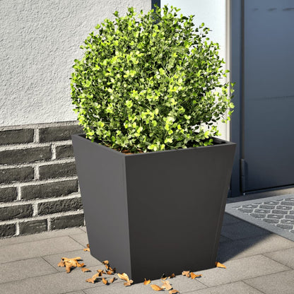 Garden Planter Olive Green Steel