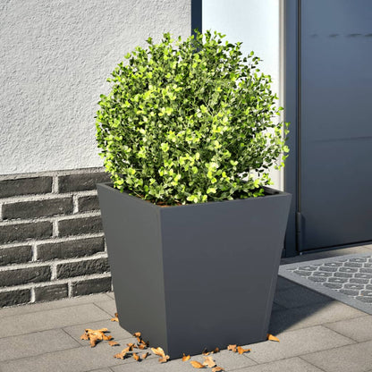 Garden Planter Olive Green Steel