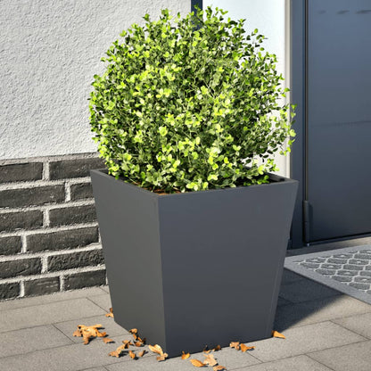 Garden Planter Olive Green Steel