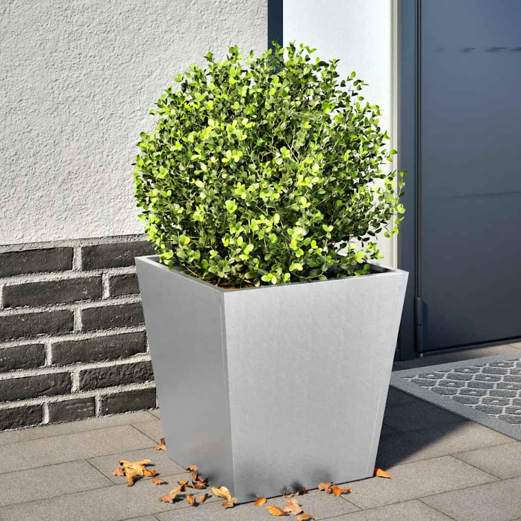 Garden Planter Olive Green Steel